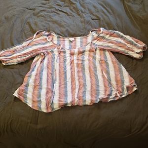 H.I.P. 1X Multicolored Blouse